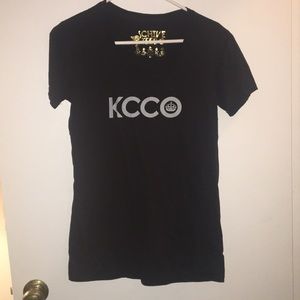Chive women’s large black t
